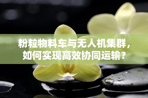 粉粒物料车与无人机集群，如何实现高效协同运输？