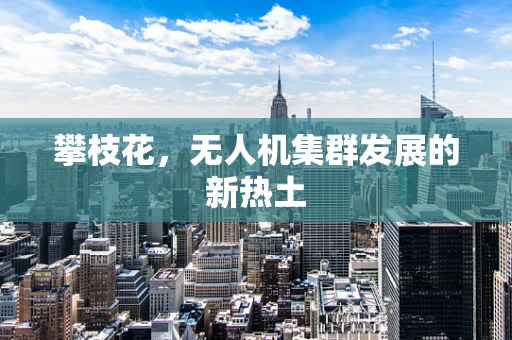 攀枝花，无人机集群发展的新热土