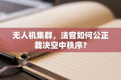无人机集群，法官如何公正裁决空中秩序？