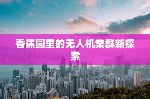 香蕉园里的无人机集群新探索