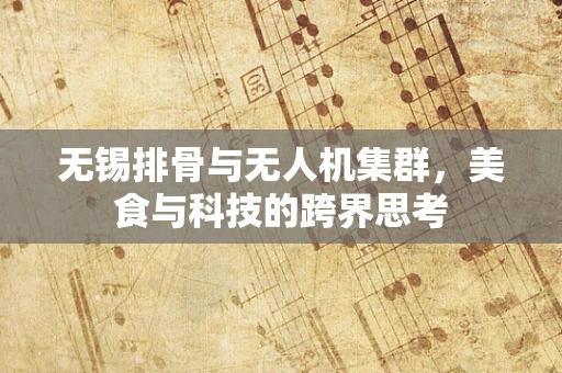 无锡排骨与无人机集群，美食与科技的跨界思考