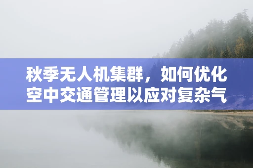 秋季无人机集群，如何优化空中交通管理以应对复杂气象条件？