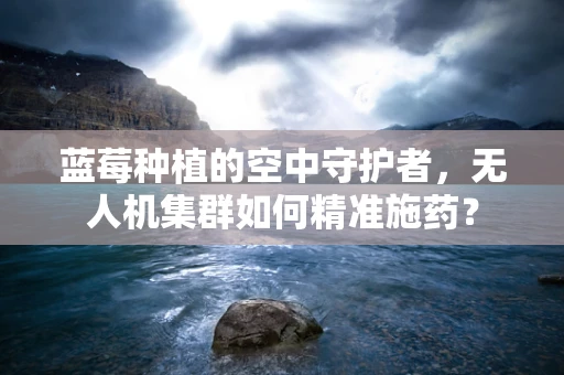 蓝莓种植的空中守护者，无人机集群如何精准施药？