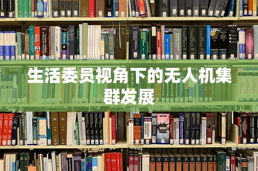 生活委员视角下的无人机集群发展