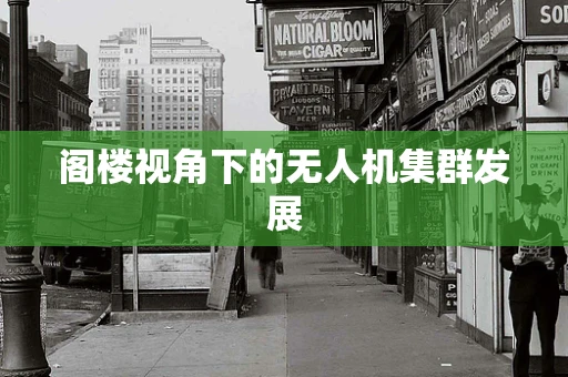 阁楼视角下的无人机集群发展
