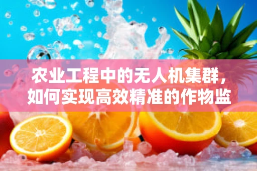 农业工程中的无人机集群，如何实现高效精准的作物监测？