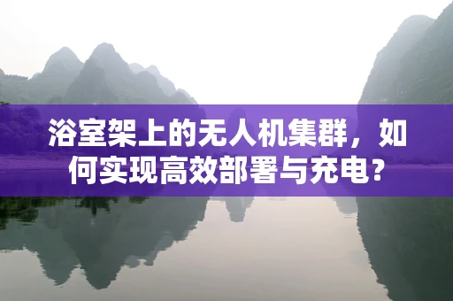 浴室架上的无人机集群，如何实现高效部署与充电？