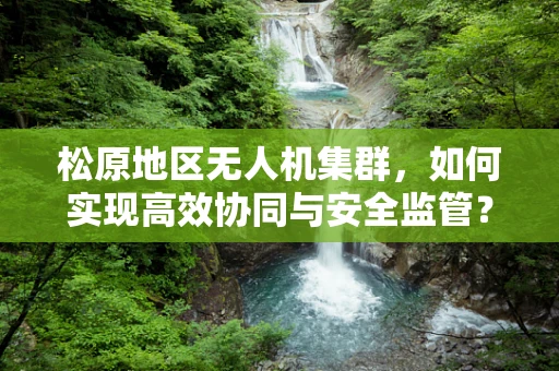 松原地区无人机集群，如何实现高效协同与安全监管？