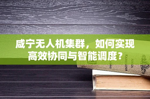 咸宁无人机集群，如何实现高效协同与智能调度？