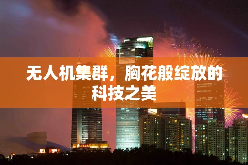 无人机集群，胸花般绽放的科技之美