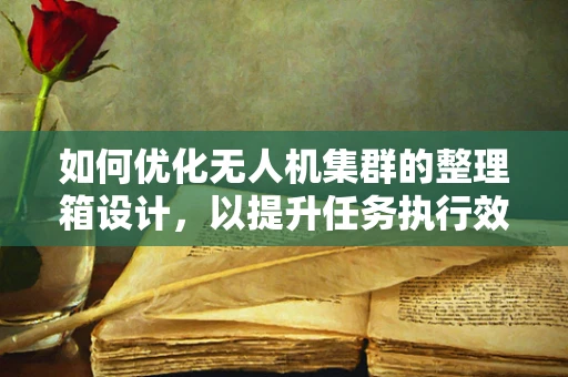 如何优化无人机集群的整理箱设计，以提升任务执行效率与安全性？