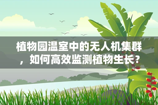 植物园温室中的无人机集群，如何高效监测植物生长？
