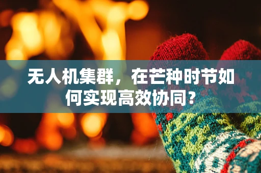 无人机集群，在芒种时节如何实现高效协同？