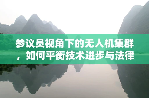 参议员视角下的无人机集群，如何平衡技术进步与法律监管？