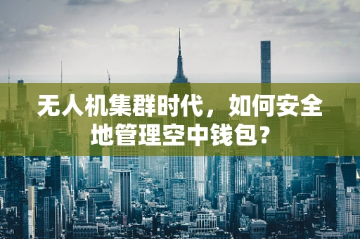 无人机集群时代，如何安全地管理空中钱包？