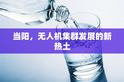 当阳，无人机集群发展的新热土