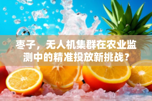 枣子，无人机集群在农业监测中的精准投放新挑战？
