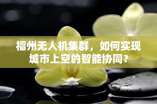 福州无人机集群，如何实现城市上空的智能协同？