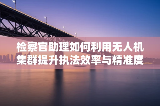 检察官助理如何利用无人机集群提升执法效率与精准度？