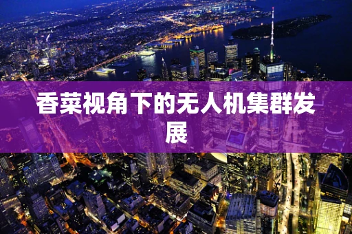 香菜视角下的无人机集群发展