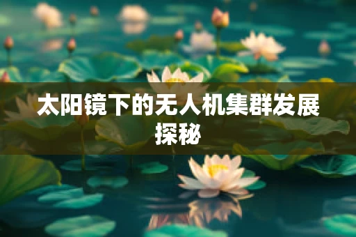 太阳镜下的无人机集群发展探秘