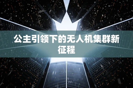 公主引领下的无人机集群新征程