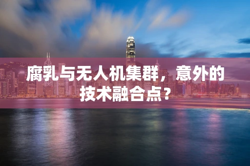 腐乳与无人机集群，意外的技术融合点？