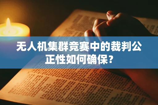 无人机集群竞赛中的裁判公正性如何确保？