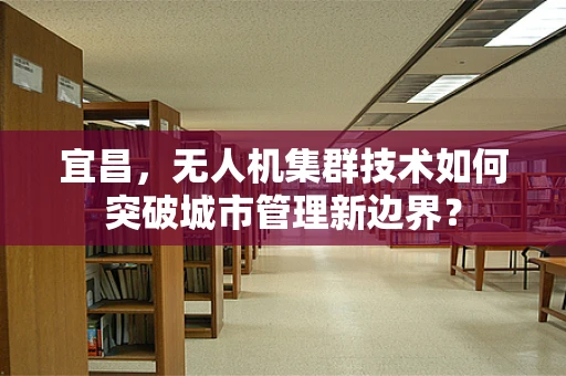 宜昌，无人机集群技术如何突破城市管理新边界？