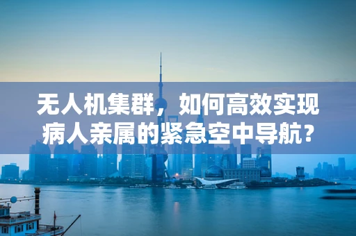 无人机集群，如何高效实现病人亲属的紧急空中导航？