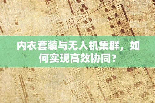 内衣套装与无人机集群，如何实现高效协同？