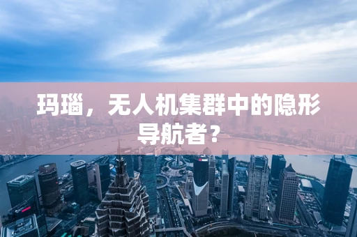 玛瑙，无人机集群中的隐形导航者？