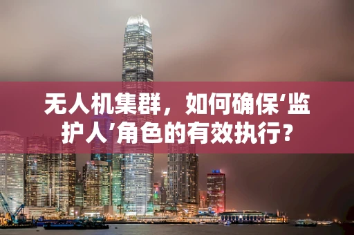 无人机集群，如何确保‘监护人’角色的有效执行？