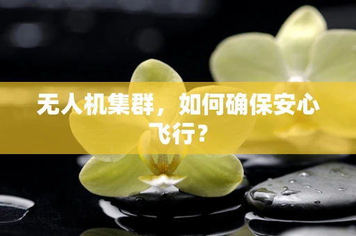 无人机集群，如何确保安心飞行？