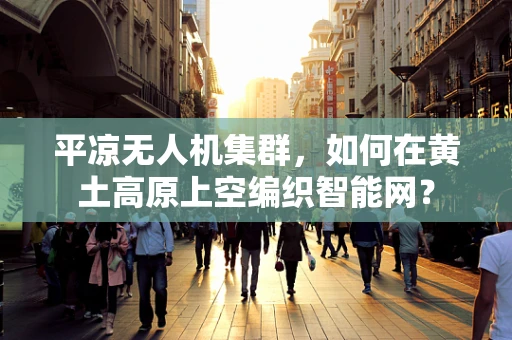 平凉无人机集群，如何在黄土高原上空编织智能网？