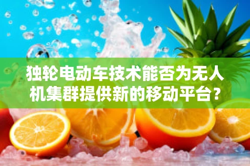 独轮电动车技术能否为无人机集群提供新的移动平台？