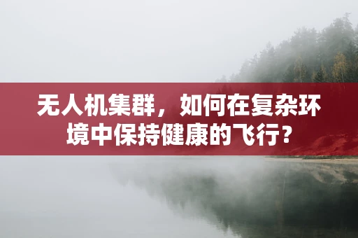无人机集群，如何在复杂环境中保持健康的飞行？
