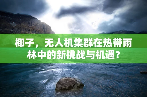 椰子，无人机集群在热带雨林中的新挑战与机遇？
