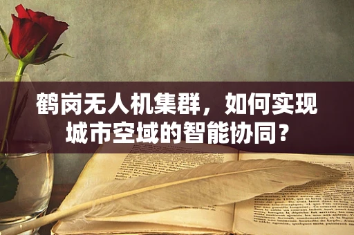 鹤岗无人机集群，如何实现城市空域的智能协同？