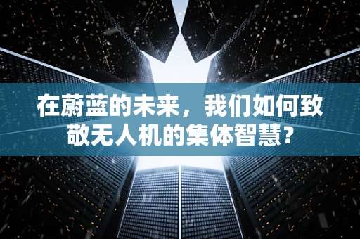 在蔚蓝的未来，我们如何致敬无人机的集体智慧？