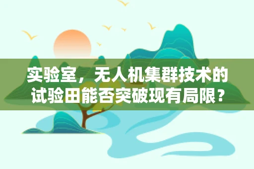实验室，无人机集群技术的试验田能否突破现有局限？