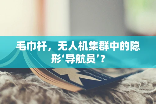 毛巾杆，无人机集群中的隐形‘导航员’？