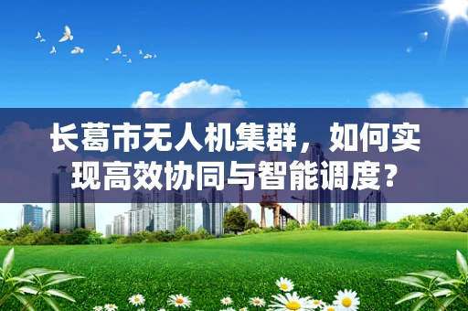 长葛市无人机集群，如何实现高效协同与智能调度？
