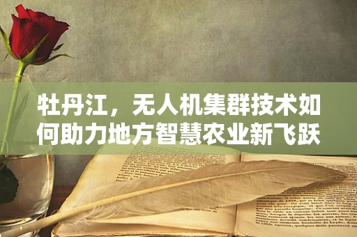 牡丹江，无人机集群技术如何助力地方智慧农业新飞跃？