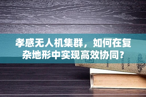 孝感无人机集群，如何在复杂地形中实现高效协同？