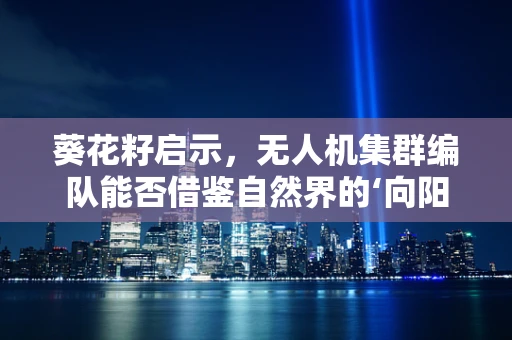 葵花籽启示，无人机集群编队能否借鉴自然界的‘向阳性’？