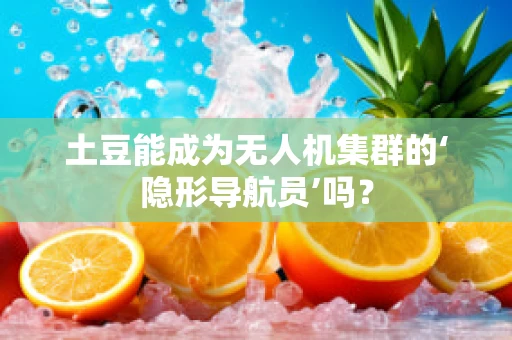 土豆能成为无人机集群的‘隐形导航员’吗？