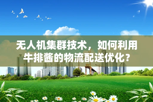 无人机集群技术，如何利用牛排酱的物流配送优化？