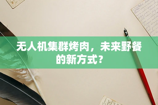 无人机集群烤肉，未来野餐的新方式？