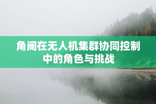 角阀在无人机集群协同控制中的角色与挑战